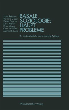 Basale Soziologie: Hauptprobleme - Reimann, Horst u. a. (Hrsg.)