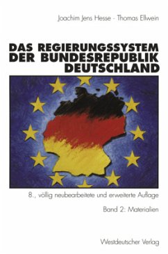 Das Regierungssystem der Bundesrepublik Deutschland - Hesse, Joachim Jens;Ellwein, Ingrid