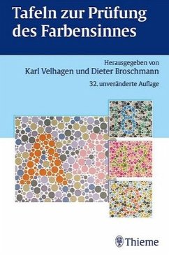 Cover Tafeln zur Prüfung des Farbensinnes