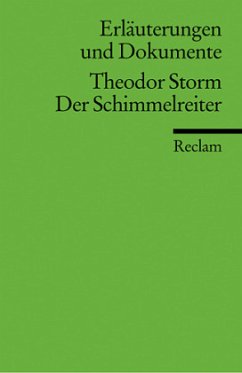 Theodor Storm 'Der Schimmelreiter' - Storm, Theodor