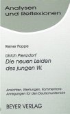 Ulrich Plenzdorf 'Die neuen Leiden des jungen W.'