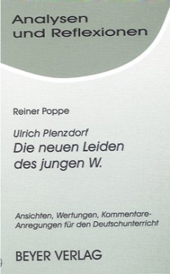 Ulrich Plenzdorf 'Die neuen Leiden des jungen W.' - Poppe, Reiner