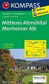 Kompass Karte Mittleres Altmühltal, Monheimer Alb Kompass Karte Mittleres Altmühltal, Monheimer Alb