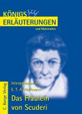 Königs Erläuterungen und Materialien, Bd.314, Das Fräulein von Scuderi