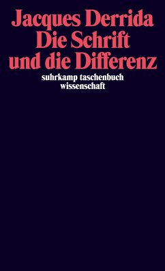 Die Schrift und die Differenz - Derrida, Jacques