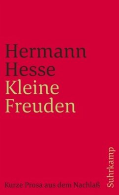 Kleine Freuden - Hesse, Hermann