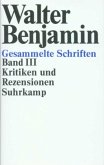 Kritiken und Rezensionen / Gesammelte Schriften, Ln 3