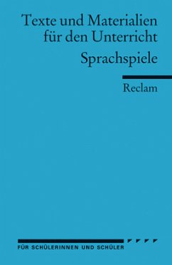 Sprachspiele - Weller, Rainer (Hrsg.)