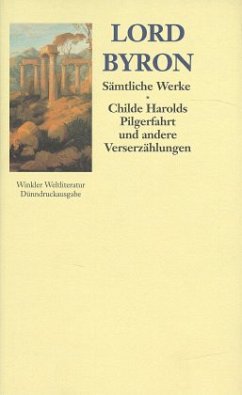 Cover Childe Harolds Pilgerfahrt und andere Verserzählungen / Sämtliche Werke, 3 Bde., Ln 1