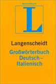 Langenscheidt Großwörterbuch Deutsch-Italienisch