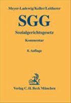 Sozialgerichtsgesetz (SGG), Kommentar - Meyer-Ladewig, Jens