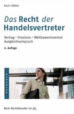 Cover Das Recht der Handelsvertreter