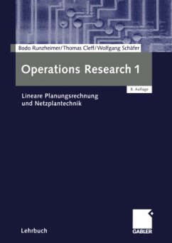 Operations Research 1 - Runzheimer, Bodo;Cleff, Thomas;Schäfer, Wolfgang