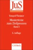 Mustertexte zum Zivilprozess