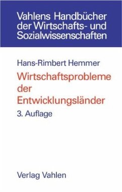 Wirtschaftsprobleme der Entwicklungsländer - Hemmer, Hans-Rimbert