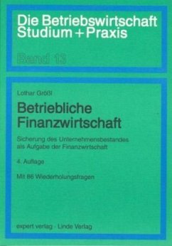 Betriebliche Finanzwirtschaft - Größl, Lothar