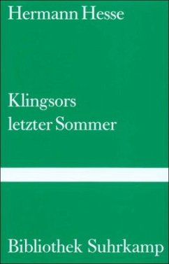 Cover Klingsors letzter Sommer. Erzählung mit farbigen Bildern vom Verfasser