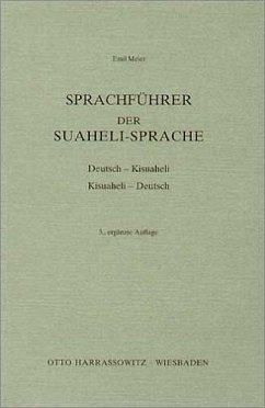 Sprachführer der Suaheli - Sprache - Meier, Emil