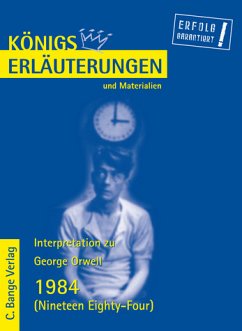 Cover Orwell. 1984 /Nineteen Eighty-Four - Lektüre- und Interpretationshilfe