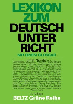 Cover Lexikon zum Deutschunterricht