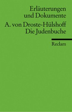 Annette von Droste-Hülshoff 'Die Judenbuche' - Droste-Hülshoff, Annette von / Huge, Walter