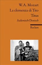Cover La clemenza di Tito, Italienisch-Deutsch