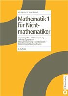 Mathematik 1 für Nichtmathematiker - Precht, Manfred / Voit, Karl / Kraft, Roland