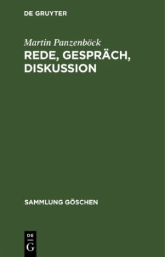 Rede, Gespräch, Diskussion - Panzenböck, Martin