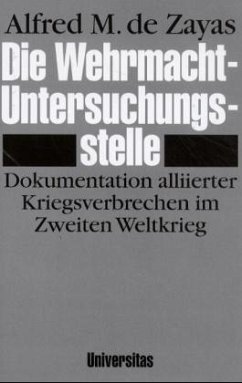 Cover Die Wehrmacht-Untersuchungsstelle