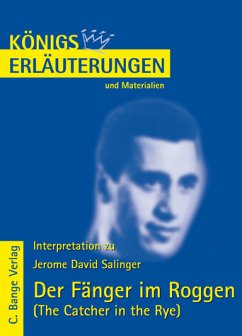 Der Fänger im Roggen – The Catcher in the Rye von Jerome David Salinger. - Salinger, Jerome David