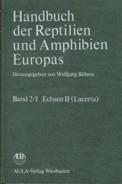 Cover Handbuch der Reptilien und Amphibien Europas / Handbuch der Reptilien und Amphibien Europas / Handbuch der Reptilien und Amphibien Europas Bd.2/1