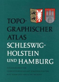 Cover Topographischer Atlas Schleswig-Holstein und Hamburg
