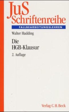 Die HGB-Klausur - Hadding, Walther