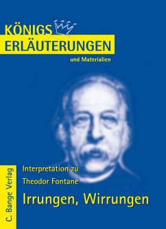 Cover Fontane. Irrungen Wirrungen