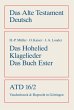 Das Hohe Lied, Klagelieder, Das Buch... - Bild 1