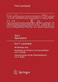 Vorlesungen über Massivbau - Leonhardt, Fritz
