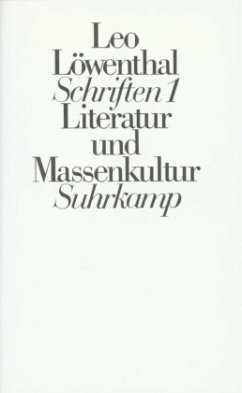 Schriften. 5 Bände / Schriften, 5 Bde. Ln Bd.1 - Löwenthal, Leo