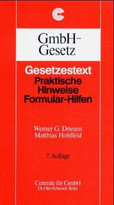 Cover GmbH Gesetz (GmbHG)