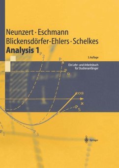 Analysis 1 - Neunzert, H;Eschmann, Winfried G.;Blickensdörfer-Ehlers, Arndt