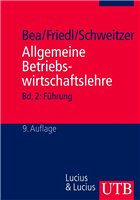 Cover Allgemeine Betriebswirtschaftslehre