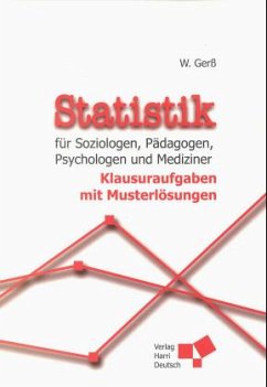 Cover Klausuraufgaben / Statistik