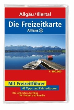 Cover Die Freizeitkarte Allgäu, Illertal