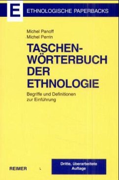 Taschenwörterbuch der Ethnologie - Panoff, Michel; Perrin, Michel