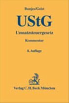 Umsatzsteuergesetz: UStG - Bunjes, Johann / Geist, Reinhold