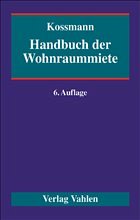 Cover Handbuch der Wohnraummiete