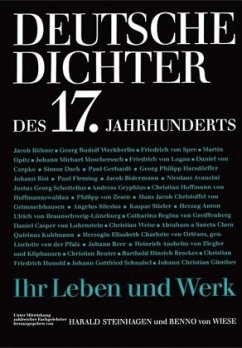 Cover Deutsche Dichter des 17. Jahrhunderts / Deutsche Dichter - Ihr Leben und Werk