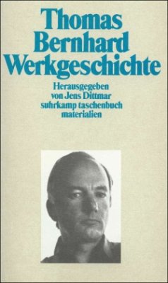 Cover Thomas Bernhard Werkgeschichte