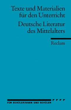 Deutsche Literatur des Mittelalters - Brandt, Rüdiger (Hrsg.)