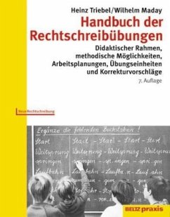 Handbuch der Rechtschreibübungen - Maday, Wilhelm;Triebel, Heinz