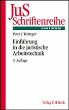 Cover Einführung in die juristische Arbeitstechnik